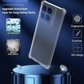  Techsuit - Ütésálló Átlátszó Szilikon - Motorola Edge 60 Pro --5949419292529 2 kép