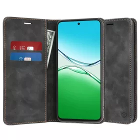    Techsuit - Kényelmes Borítás - Oppo A5 Pro 4G / A5 Pro 5G - Fekete tok
