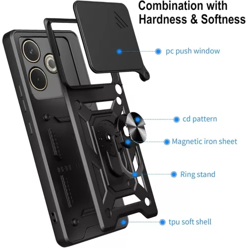  Techsuit - CamShield sorozat - Oppo A5 Pro 4G / A5 Pro 5G - Kék tok-5949419292086 3 kép