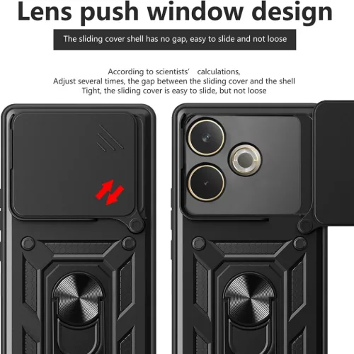 Techsuit - CamShield sorozat - Oppo A5 Pro 4G / A5 Pro 5G - Kék tok-5949419292086 5 kép