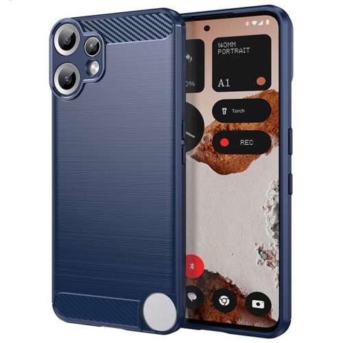  Techsuit - Szénszilícium - Nothing CMF Telefon 2 Pro - Kék tok-5949419291881 1 kép