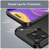  iPhone 17 Pro Fekete Techsuit Carbon Silicone tok-5949419291416 6 kép