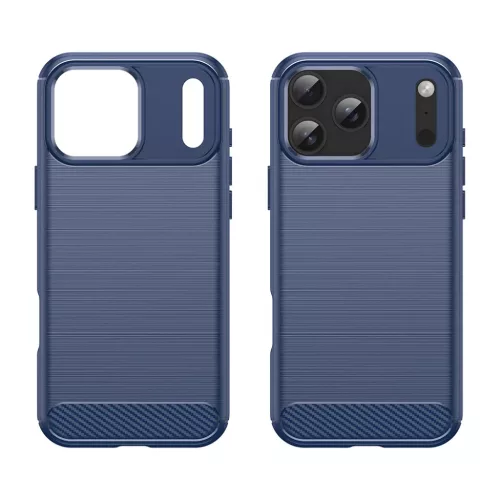  iPhone 17 Pro Kék Techsuit Carbon Silicone tok-5949419291409 3 kép
