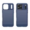  iPhone 17 Pro Kék Techsuit Carbon Silicone tok-5949419291409 4 kép
