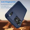  iPhone 17 Pro Kék Techsuit Carbon Silicone tok-5949419291409 10 kép
