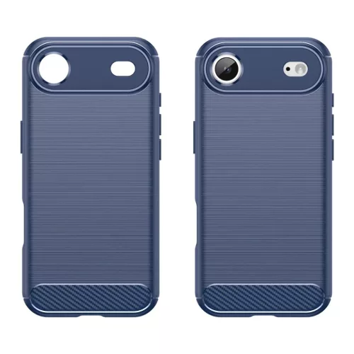  iPhone 17 Air - Techsuit - Carbon Silicone tok Kék-5949419291362 2 kép