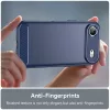  iPhone 17 Air - Techsuit - Carbon Silicone tok Kék-5949419291362 6 kép