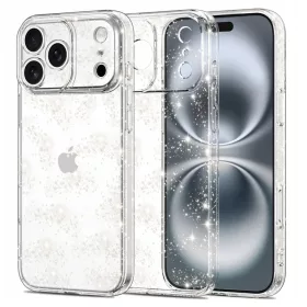    iPhone 17 Pro Max Techsuit SparkleSkin Sorozat Átlátszó tok