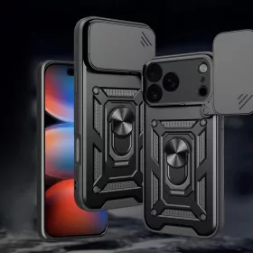  iPhone 17 Pro Zöld CamShield sorozat Techsuit tok-5949419291171 2 kép