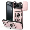  iPhone 17 Pro Max Rózsaarany Techsuit CamShield Series tok
