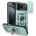 iPhone 17 Pro Max - CamShield Sorozat - Zöld Techsuit tok