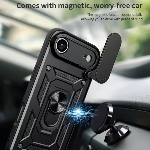  iPhone 17 Air CamShield sorozat kék - Techsuit tok-5949419291089 3 kép
