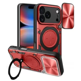 iPhone 17 Pro Max Piros Techsuit CamGuard Pro tok