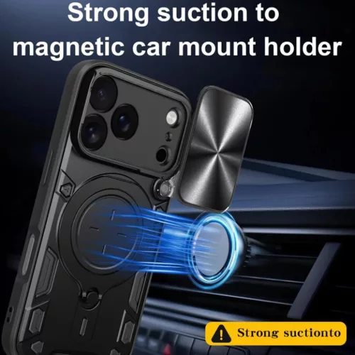  iPhone 17 Pro Max Piros Techsuit CamGuard Pro tok-5949419290969 4 kép