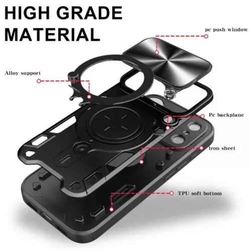  iPhone 17 Pro Max Lila CamGuard Pro Techsuit tok-5949419290945 2 kép