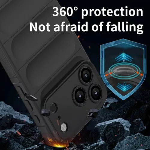  iPhone 17 Pro Max Piros Techsuit Varázspajzs tok-5949419290372 4 kép