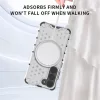 iPhone 17 Fehér Techsuit HoneyComb Shield MagSafe tok-5949419290266 3 kép