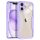 iPhone 17 - Techsuit - ColorVerse 360 Sorozat + Képernyővédő - Lila. tok