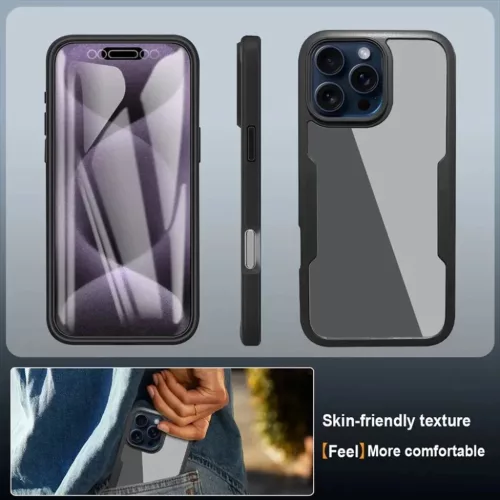  iPhone 17 Pro Techsuit ColorVerse 360 Sorozat Kék tok + Képernyőv�-5949419290136 5 kép