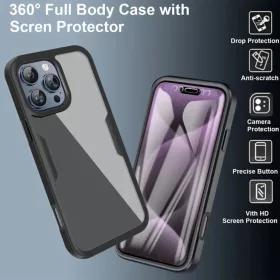  iPhone 17 Pro Lila Techsuit ColorVerse 360 Sorozat + Képernyővédő-5949419290129 2 kép