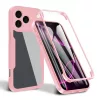  iPhone 17 Pro Max Pink Techsuit ColorVerse 360 Series tok + Képernyővédő