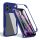 iPhone 17 Pro Max - Techsuit - ColorVerse 360 sorozat + képernyővédő - Kék tok