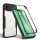  Techsuit - ColorVerse 360 sorozat + Képernyővédő - iPhone 17 Air - Fekete tok