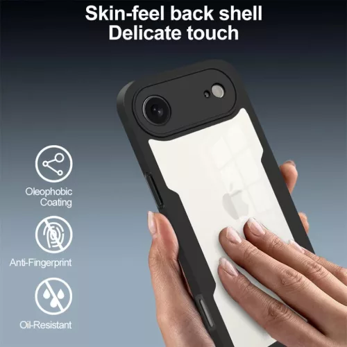  iPhone 17 Air Fekete Techsuit - ColorVerse 360 sorozat + Képernyőv�-5949419290075 3 kép