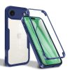  Techsuit - ColorVerse 360 Sorozat + Képernyővédő - iPhone 17 Air - Kék tok