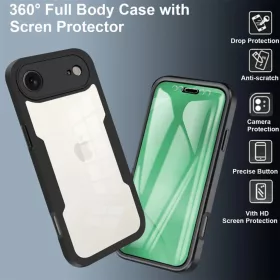  iPhone 17 Air Kék Techsuit - ColorVerse 360 Sorozat + Képernyővéd-5949419290051 2 kép