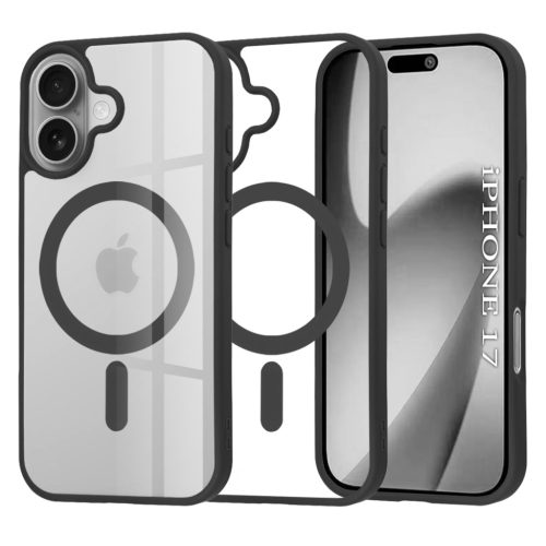 iPhone 17 MagSafe Pro tok - Techsuit - Fekete