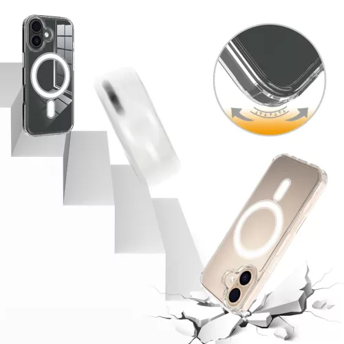  iPhone 17 Átlátszó Techsuit MagSafe Pro tok-5949419289673 4 kép
