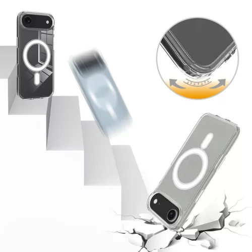  iPhone 17 Air Átlátszó Techsuit MagSafe Pro tok-5949419289529 4 kép