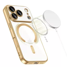 iPhone 17 Pro Piros Techsuit Luxury Crystal MagSafe tok-5949419289406 2 kép
