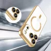iPhone 17 Pro Piros Techsuit Luxury Crystal MagSafe tok-5949419289406 4 kép