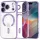 iPhone 17 Pro Max Techsuit - Luxury Crystal MagSafe - Világos lila tok