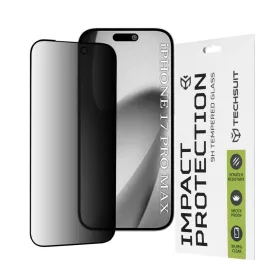  iPhone 17 Pro Max Techsuit 111D Privacy Teljes Ragasztás Fekete üve-5949419288652 1 kép