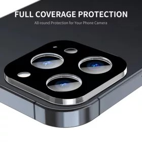  iPhone 17 Pro Max Fekete Teljes Kameravédő Techsuit üvegfólia-5949419288577 2 kép