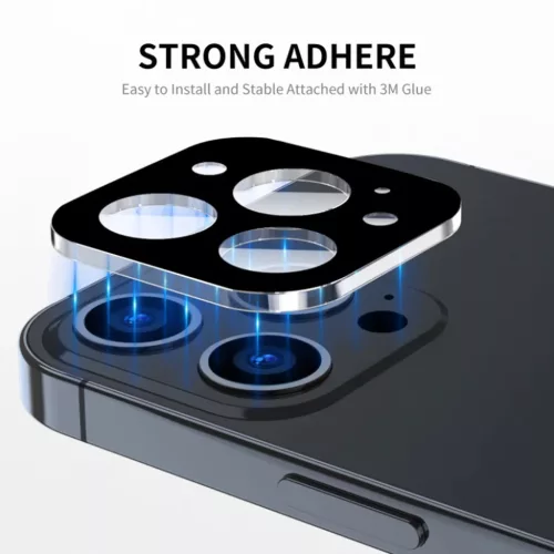  iPhone 17 Pro Max Fekete Teljes Kameravédő Techsuit üvegfólia-5949419288577 3 kép