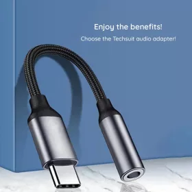 Techsuit - Premium Kábel Adapter MusicDoX (AC8) - 3,5 mm-es jack, Hi--5949419293274 2 kép