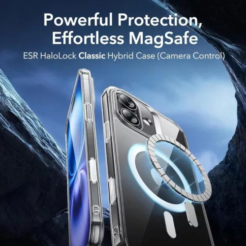  iPhone 16 Átlátszó ESR Klasszikus Hibrid HaloLock tok-4894240255032 2 kép
