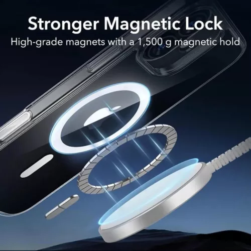  iPhone 16 Átlátszó ESR Klasszikus Hibrid HaloLock tok-4894240255032 6 kép