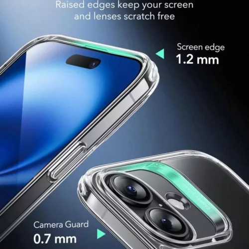  iPhone 16 Átlátszó ESR Klasszikus Hibrid HaloLock tok-4894240255032 7 kép