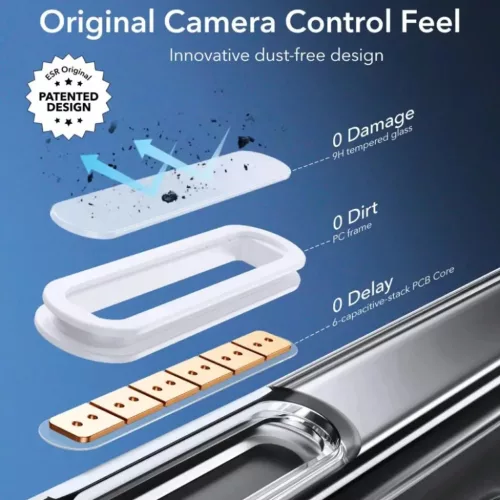  iPhone 16 Pro Matt Fekete ESR Klasszikus Hibrid HaloLock tok-4894240255513 4 kép