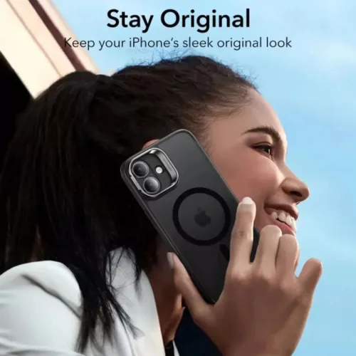  iPhone 16 Matt Fekete ESR Klasszikus Hibrid HaloLock Kitámasztós To-4894240254622 7 kép