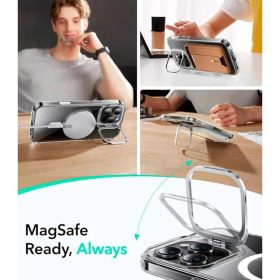  iPhone 16 Pro Max Átlátszó ESR Klasszikus Hibrid HaloLock Kitámas-4894240254882 2 kép