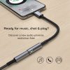  Techsuit - Prémium Kábel Adapter SonicPiX (AC14) - Type-C to 3.5mm -5949419293212 6 kép