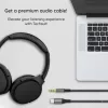Techsuit - Prémium Kábel Adapter NexaSound (AC16) - Type-C - 3.5mm J-5949419293199 5 kép