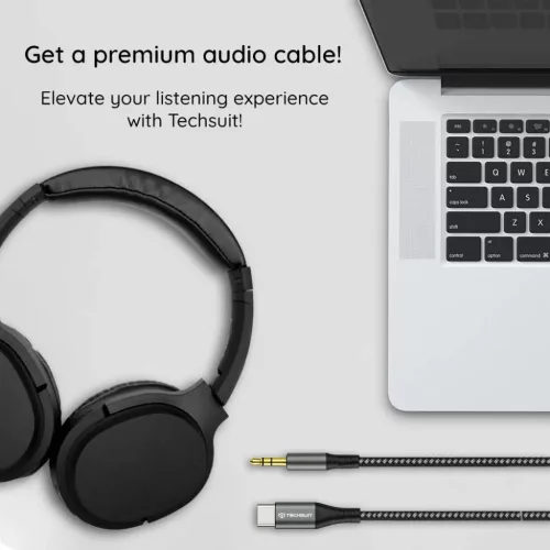 Techsuit - Prémium Kábel Adapter NexaSound (AC16) - Type-C - 3.5mm J-5949419293199 5 kép