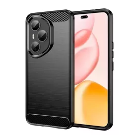  Honor 400 Pro Fekete Techsuit Szén-szilikon tok